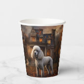 Gobelets En Papier Caniche Halloween Épouvantable (Verso)