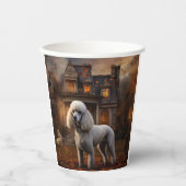 Gobelets En Papier Caniche Halloween Épouvantable (Recto)