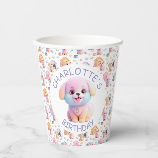 Gobelets En Papier Canine (Recto)