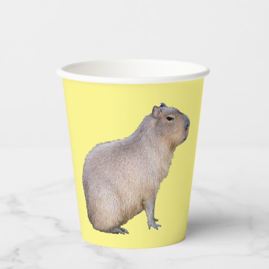 Gobelets En Papier Capybara (Recto)