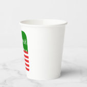 Gobelets En Papier Carburant pour elfe de Noël (Gauche)