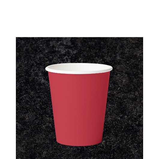 Gobelets En Papier cardinal rouge - blanc