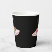 Gobelets En Papier Caricature de Macaron (Gauche)