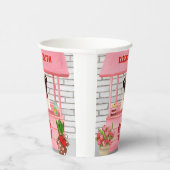 Gobelets En Papier Carlin Chien Valentine's Day Kissing Booth (Droite)