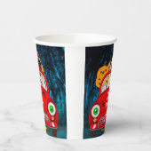 Gobelets En Papier Carlin Chien voiture voiture effrayant Halloween (Gauche)