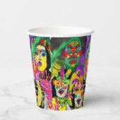 Gobelets En Papier Carnaval du Brésil (Verso)