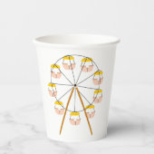 Gobelets En Papier Carnival Ferris Wheel (Recto)