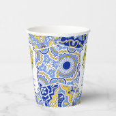 Gobelets En Papier Carreaux bleus Lemons Graduation (Droite)