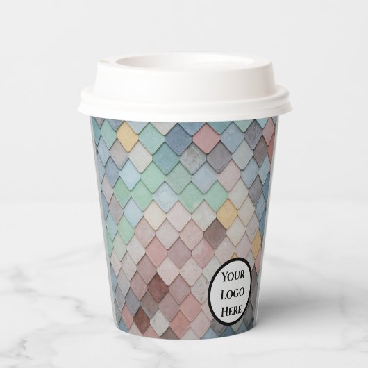 Gobelets En Papier Carrée (Verso)