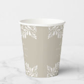 Gobelets En Papier Carrelage Talavera beige Espagne Mariage Fiesta (Droite)