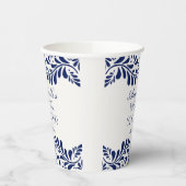 Gobelets En Papier Carrelage Talavera Bleu Fête de Mariage Fiesta Esp (Gauche)