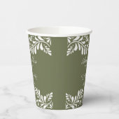 Gobelets En Papier Carrelage Talavera Vert Baby shower Fiesta espagno (Gauche)