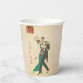 Gobelets En Papier Carte Coupe Papier Postale (Verso)