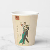 Gobelets En Papier Carte Coupe Papier Postale (Recto)