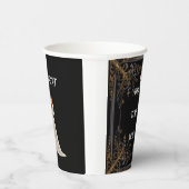 Gobelets En Papier Carte de date de sauvegarde à plat (Droite)