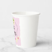 Gobelets En Papier Carte Pirate Deux mer Rose Anniversaire (Gauche)