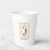 Gobelets En Papier Cartes Tarot | FÊTE DES MARIÉES | MARIAGE | Neutre (Recto)