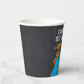 Gobelets En Papier Carton d'Anniversaire du Monstre-Cookies (Recto)