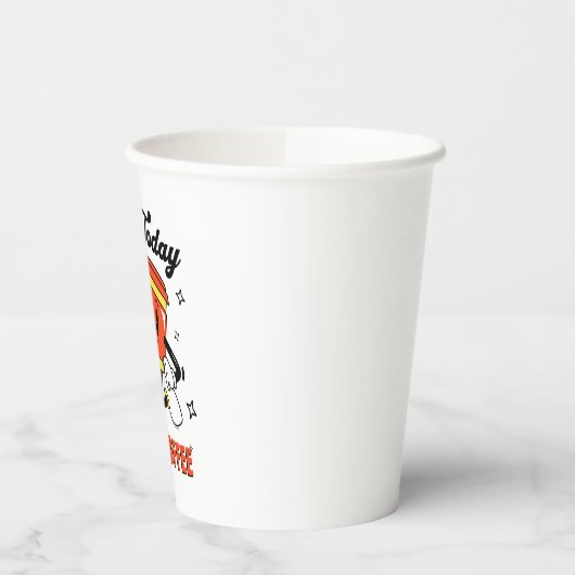 Gobelets En Papier Carton de café Rétro -3 (Gauche)