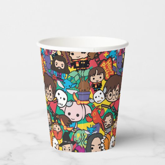 Gobelets En Papier Cartoon Harry Potter Caractère Toss Motif (Droite)