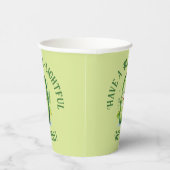Gobelets En Papier Cartoon vert mignon Picket Anniversaire (Droite)