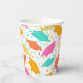 Gobelets En Papier Casquette de diplôme Toss (Tropical) (Gauche)