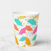 Gobelets En Papier Casquette de diplôme Toss (Tropical) (Droite)