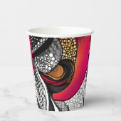 Gobelets En Papier Casquettes fermés (Gauche)