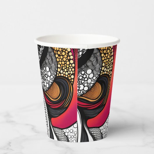 Gobelets En Papier Casquettes fermés (Droite)