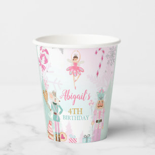 Gobelets En Papier Casse-Noisette Anniversaire Noël Sucre Plum Sweets