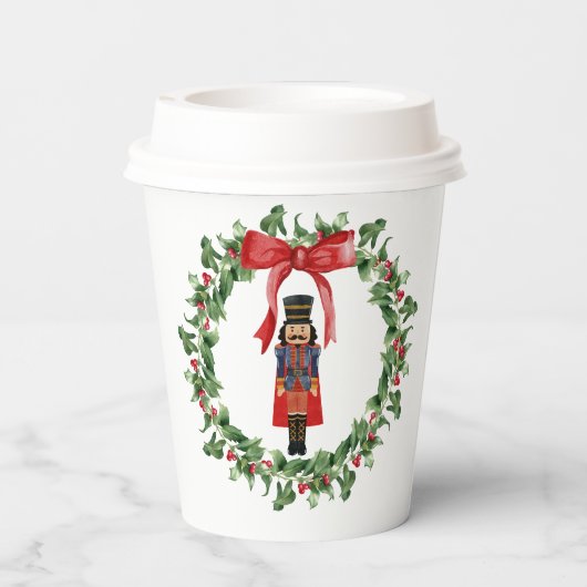 Gobelets En Papier Casse-noisette Festive Noël Vacances Coupes en pap (Verso)