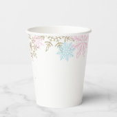 Gobelets En Papier Casse-noisette parties scintillant d'anniversaire  (Verso)