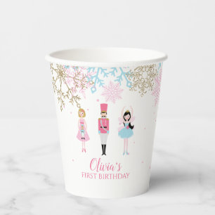 Gobelets En Papier Casse-noisette parties scintillant d'anniversaire 