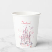 Gobelets En Papier Castle Kingdom Princess 1er anniversaire (Verso)