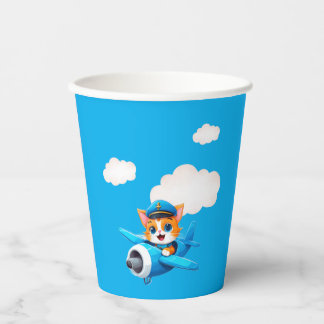 Gobelets En Papier Cat Pilot