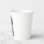 Gobelets En Papier Cavalier King Charles Spaniel - Noir et Tan (Gauche)