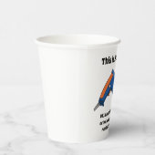 Gobelets En Papier Ce n'est pas un exercice (Droite)