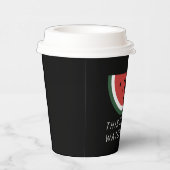 Gobelets En Papier Ce n'est pas une pastèque - Palestine (Droite)