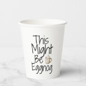 Gobelets En Papier Cela Pourrait Être En Jeu - Amusants Conception De (Recto)