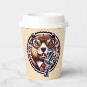 Gobelets En Papier Célébration de la Groundhog Day - punxsutawney (Verso)