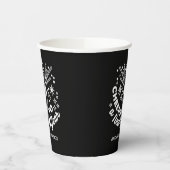 Gobelets En Papier Célébrer les nouveaux débuts Vin Verre Illustratio (Gauche)