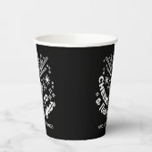 Gobelets En Papier Célébrer les nouveaux débuts Vin Verre Illustratio (Gauche)