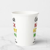 Gobelets En Papier Célébrons la coupe du papier du Mois de l'histoire (Droite)