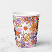 Gobelets En Papier Célibataire Groovy 70s dernière bringue disco ID92 (Droite)