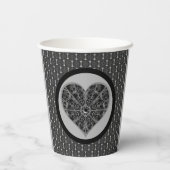 Gobelets En Papier Céramique noir (Verso)