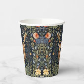 Gobelets En Papier Cerf Art nouveau dans le jardin (Gauche)