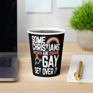 Gobelets En Papier Certains chrétiens sont gays, passez à autre chos