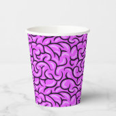 Gobelets En Papier Cerveau Effrayant (Gauche)