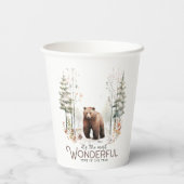 Gobelets En Papier C'est le moment le plus merveilleux de l'année, Ou (Verso)