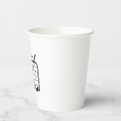 Gobelets En Papier C'est l'heure du jeu Hockey (Gauche)